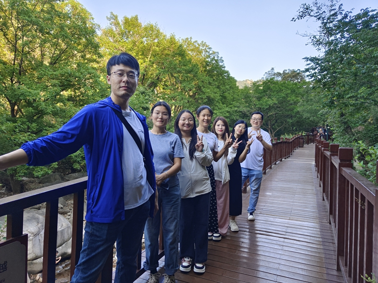 青岛安捷能崂山北九水团建之旅