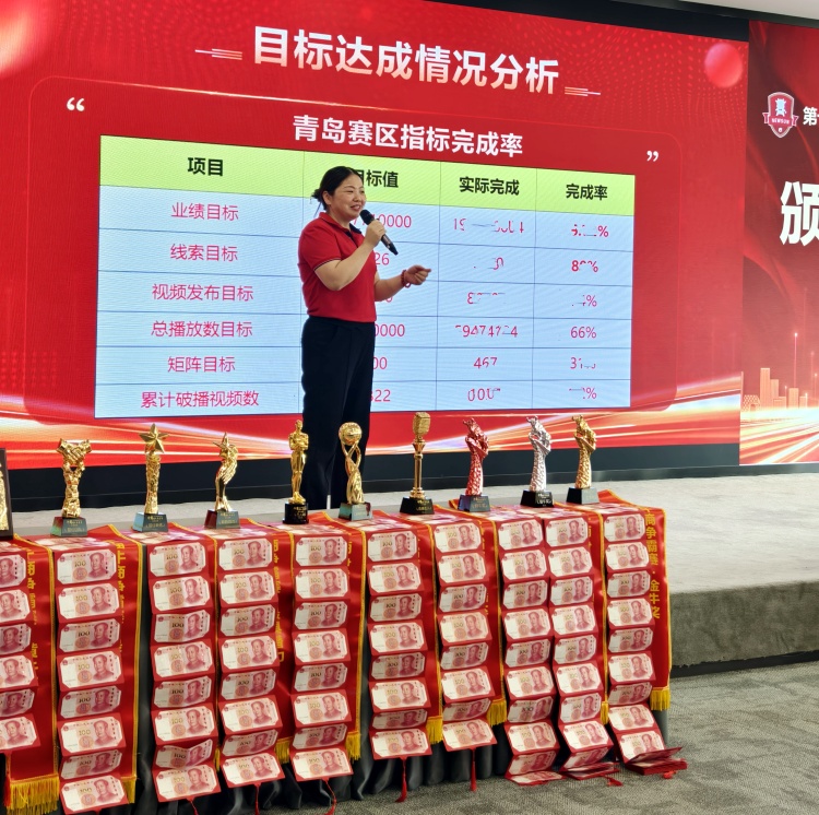 第十届牛商争霸赛青岛战区颁奖典礼——青岛中邦凌闪耀绽放颁奖盛典