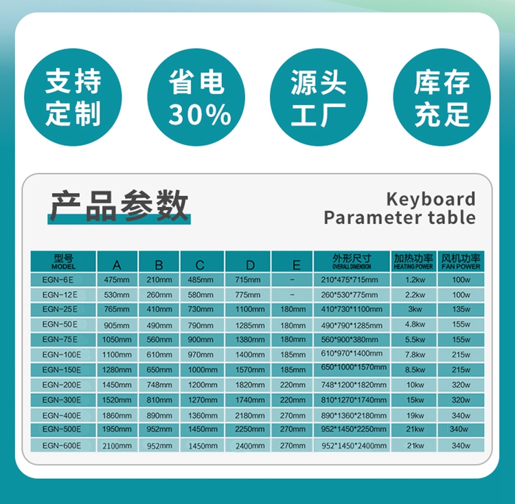 节能塑料干燥机参数